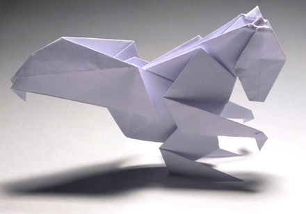 Origami Squirrel by Alice Gray on giladorigami.com