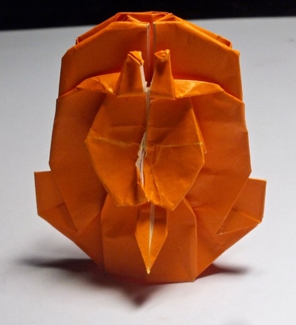 Origami King Tut by Robert J. Lang on giladorigami.com