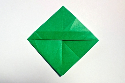 Origami Five-sided square by John Montroll on giladorigami.com