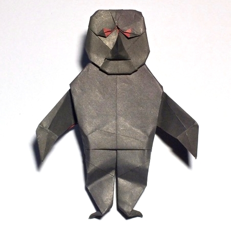 Origami Ogre by John Montroll on giladorigami.com