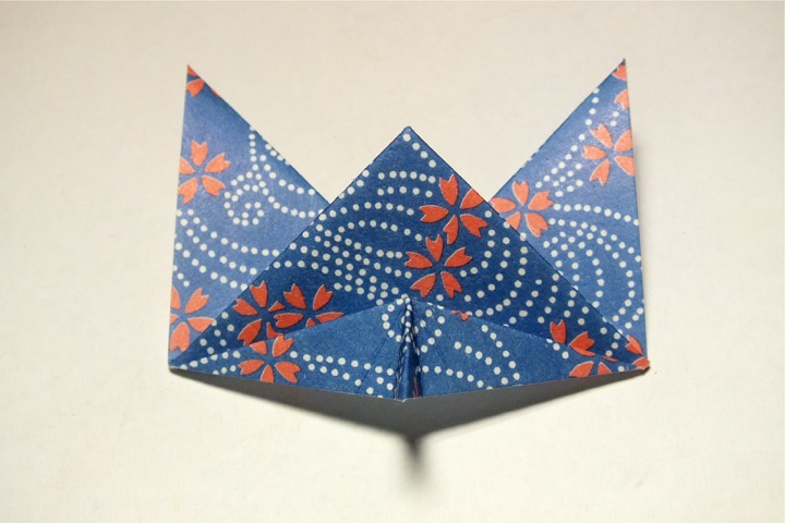 Origami Bat mask by Peter Van Note on giladorigami.com