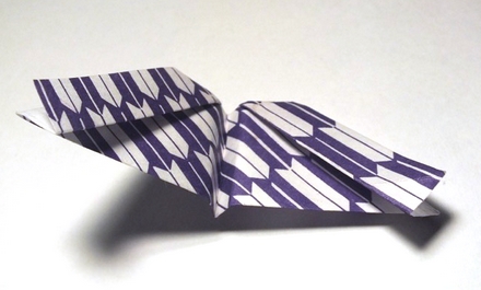 Origami Glider by C. Plowman on giladorigami.com