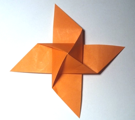 Origami Pinwheel by Philip Shen on giladorigami.com