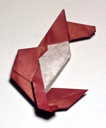 Origami Fox by Simon Williams on giladorigami.com