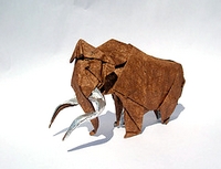 Origami Mammoth by Artur Biernacki on giladorigami.com