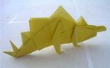 Origami Stegosaurus by Kunihiko Kasahara on giladorigami.com