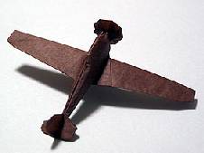 Origami Monoplane by Peter Budai on giladorigami.com