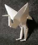 Origami Crane by John Montroll on giladorigami.com