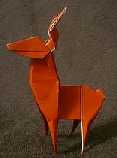 Origami Deer by John Montroll on giladorigami.com