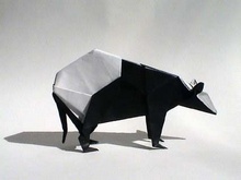 Origami Badger by Mark Bolitho on giladorigami.com