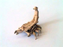 Origami Scorpion by Mark Bolitho on giladorigami.com