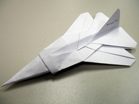 Origami F-1 Mirage by Tem Boun on giladorigami.com