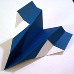 Origami Freising plane by Nick Robinson on giladorigami.com
