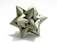 Origami Asterisk 1,2,3,4 by Kawashima Hideaki on giladorigami.com