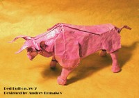 Origami Bull by Andrey Ermakov on giladorigami.com