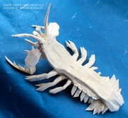Origami Mantis shrimp by Andrey Ermakov on giladorigami.com