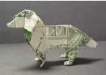 Origami Dog by John Montroll on giladorigami.com