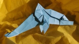 Origami Dolphin by Joseph Fleming on giladorigami.com