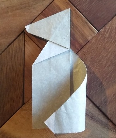 Origami Minimal fox by Joseph Fleming on giladorigami.com