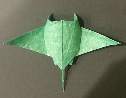 Origami Manta ray by Joseph Fleming on giladorigami.com