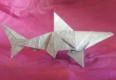 Origami Shark by Joseph Fleming on giladorigami.com