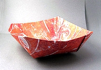 Origami Egg basket by Paul Jackson on giladorigami.com