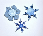 Origami Snow crystal by Toshikazu Kawasaki on giladorigami.com