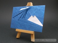 Origami The waves off the coast of Kanagwa by Seishi Kasumi on giladorigami.com