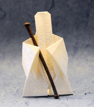 Origami Fukurokuji by Kunihiko Kasahara on giladorigami.com
