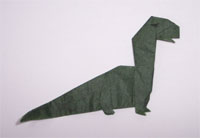 Origami Diplodocus by Fernando Gilgado Gomez on giladorigami.com