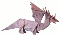 Origami Dragon - ultimate by Fernando Gilgado Gomez on giladorigami.com