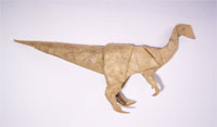 Origami Gallimimus by Fernando Gilgado Gomez on giladorigami.com