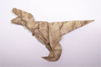 Origami Tyrannosaurus by Fernando Gilgado Gomez on giladorigami.com