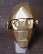 Origami C3PO by Robin Glynn on giladorigami.com