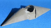 Origami Kayak by Robin Glynn on giladorigami.com