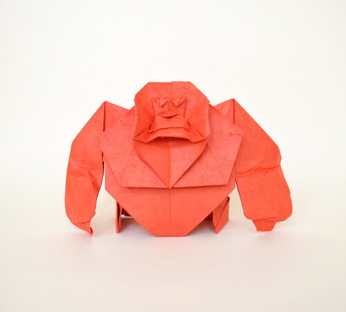 Origami Orangutan by Joseph Hwang on giladorigami.com