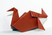 Origami Duck by Akiko Ishikawa on giladorigami.com