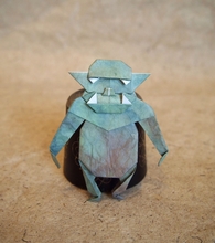 Origami Orc by Makoto Yamaguchi on giladorigami.com