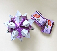 Origami Tri-module unit by Nick Robinson on giladorigami.com