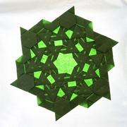 Origami Kubiki tessellation by Peter Keller on giladorigami.com