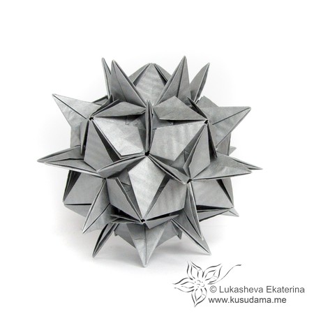 Origami Bitterroot by Ekaterina Lukasheva on giladorigami.com