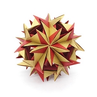 Origami Celestina star variation by Ekaterina Lukasheva on giladorigami.com