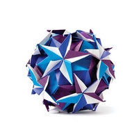 Origami Compass ball by Ekaterina Lukasheva on giladorigami.com