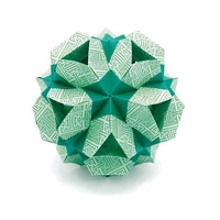 Origami Jade star by Ekaterina Lukasheva on giladorigami.com