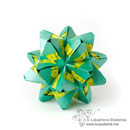 Origami Lucky Star by Ekaterina Lukasheva on giladorigami.com