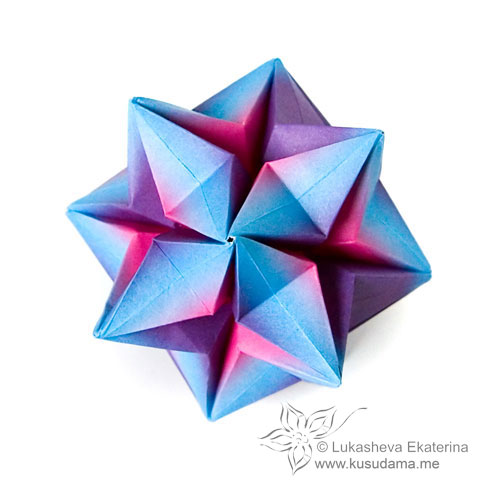 Origami Riddle unit by Ekaterina Lukasheva on giladorigami.com