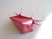 Origami Spider conch by Robert J. Lang on giladorigami.com