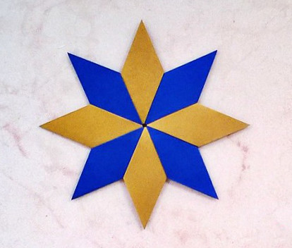 Origami Lefty star by Francesco Mancini on giladorigami.com