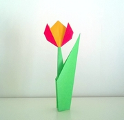 Origami Tulip by Francesco Mancini on giladorigami.com