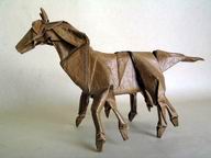 Origami Sleipnir by Satoshi Kamiya on giladorigami.com